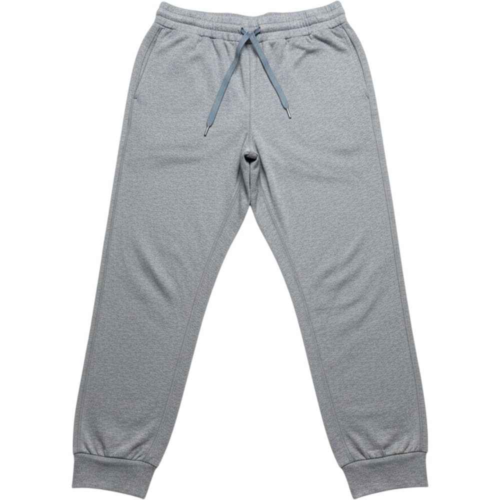 Quince Ultra-Soft Performance Joggers Heathered Gray Blue Mens Small Athletic - Picture 1 of 7